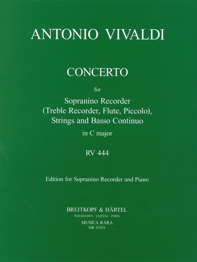 Concerto in C RV 444 für Sopranino, Str, Bc.